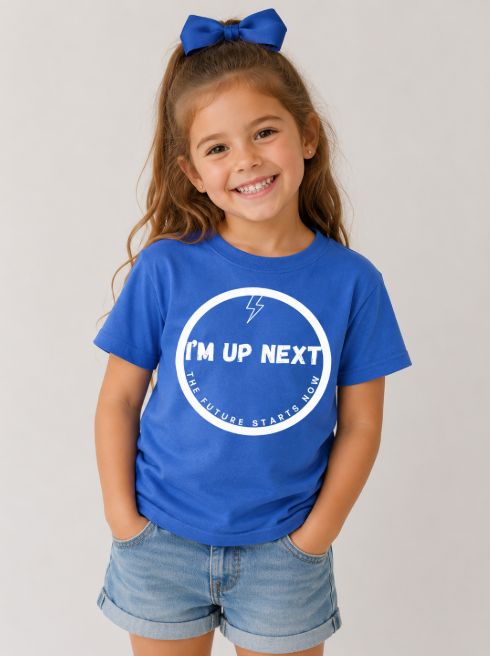 I'm Up Next™ Youth Classic T-Shirt | Motivational Kids Graphic Tee