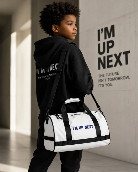 I'm Up Next Gym Bag | Water-Resistant Sports, Travel & Duffle Bag