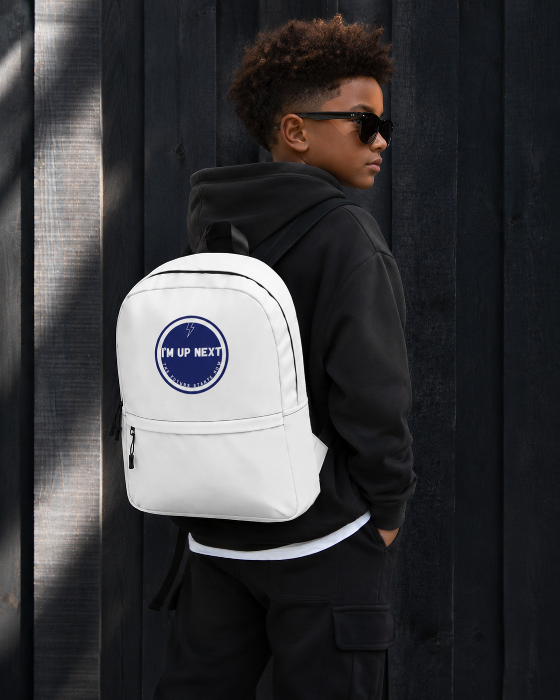 I'm Up Next Backpack | Circle Water-Resistant Laptop & Everyday Backpack