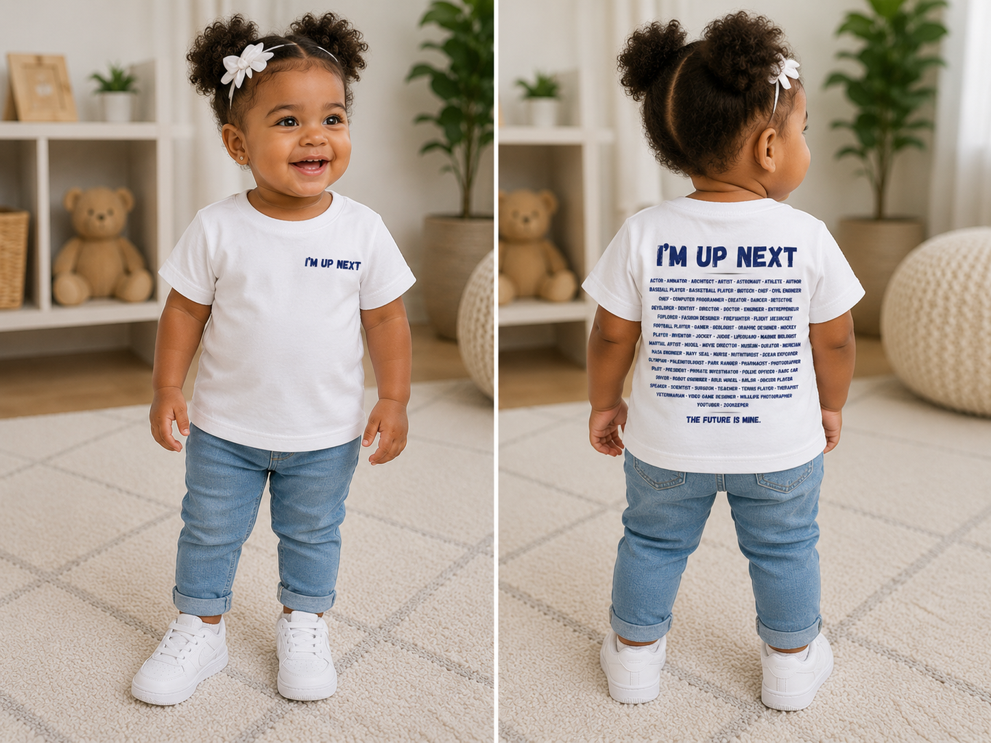I'm Up Next Baby Tee | Future Is Mine