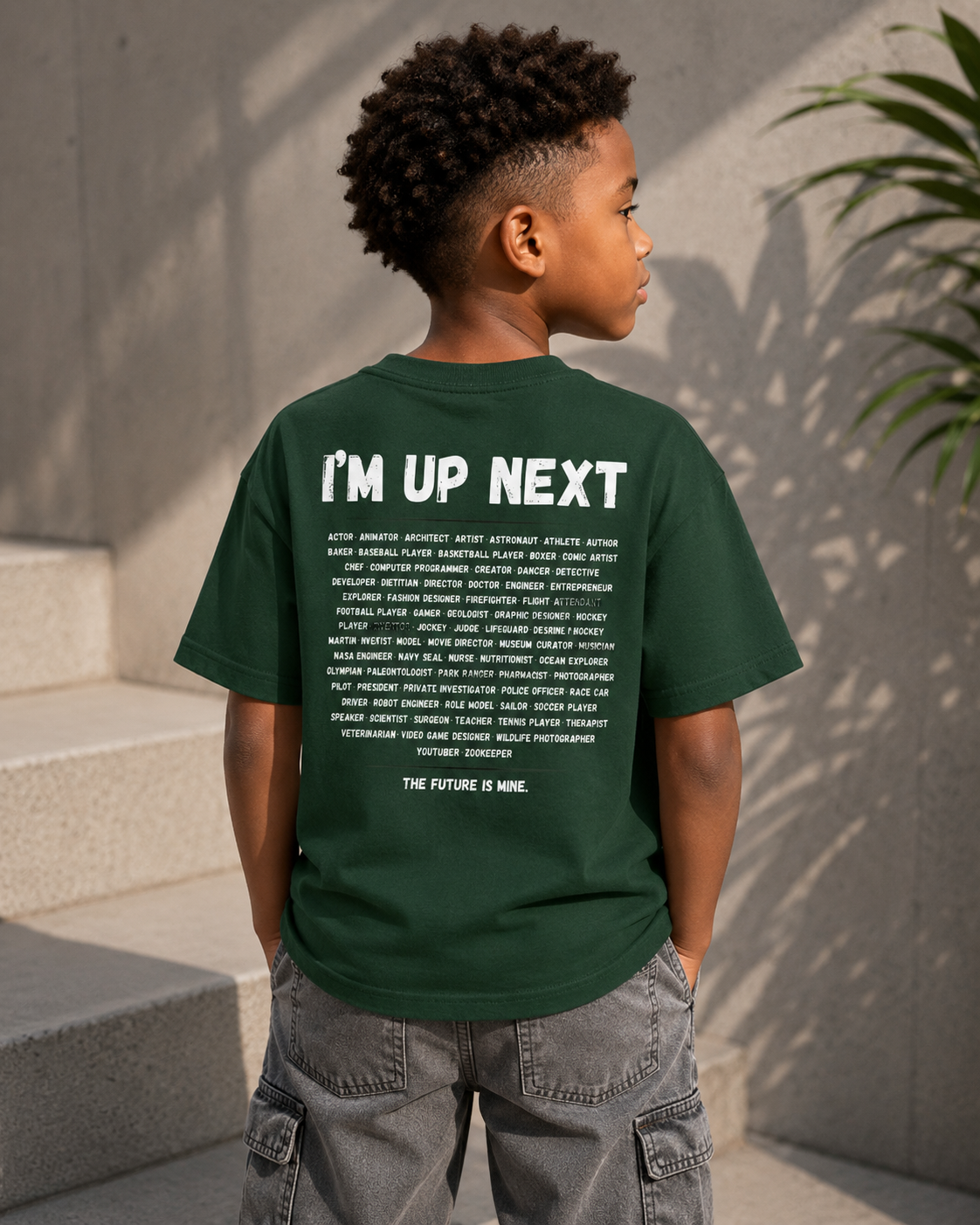 I'm Up Next™ Youth Performance T-Shirt | Moisture-Wicking Active Tee for Kids