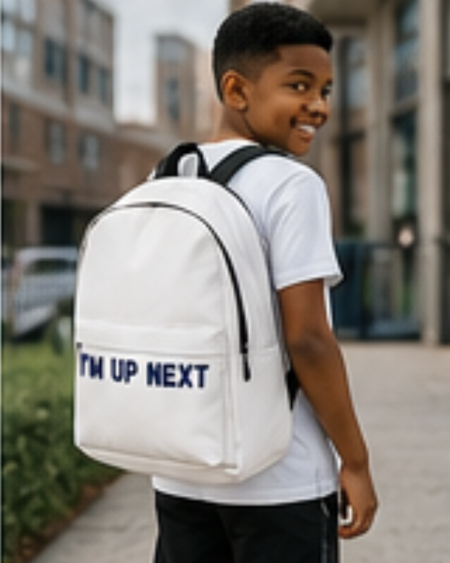 I'm Up Next Backpack | Water-Resistant Laptop & School Backpack