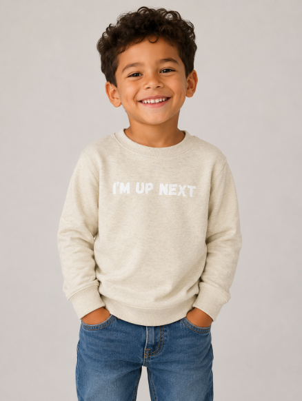 Kids crew neck sweatshirt