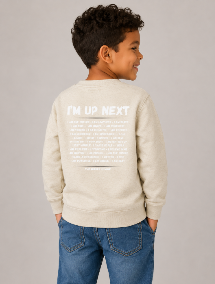 Kids crew neck sweatshirt