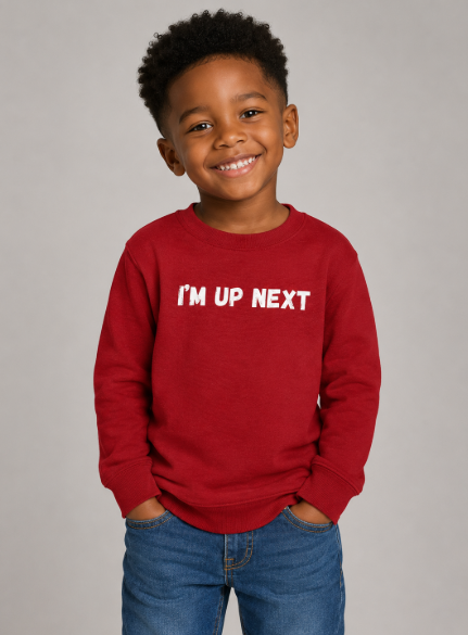 Kids crew neck sweatshirt