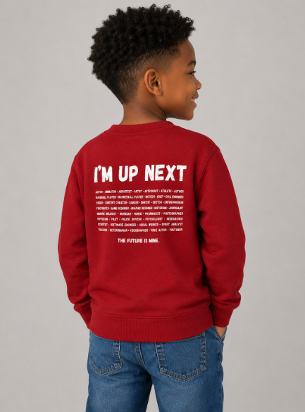 Kids crew neck sweatshirt