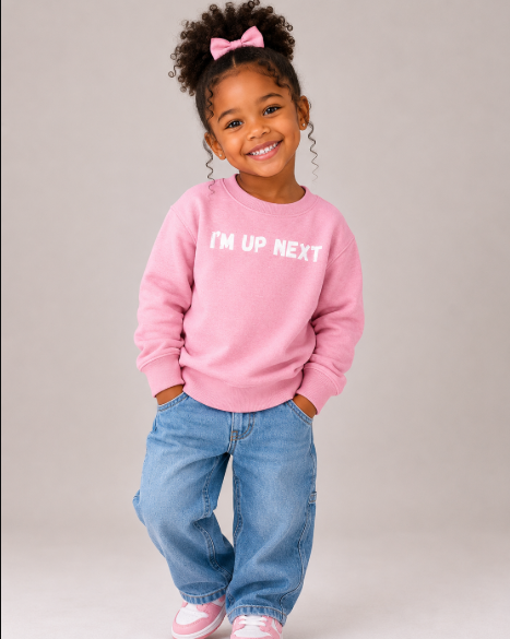 Kids crew neck sweatshirt