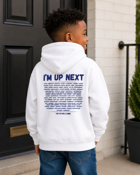 I’m Up Next Youth Heavy Blend Hoodie | Circle